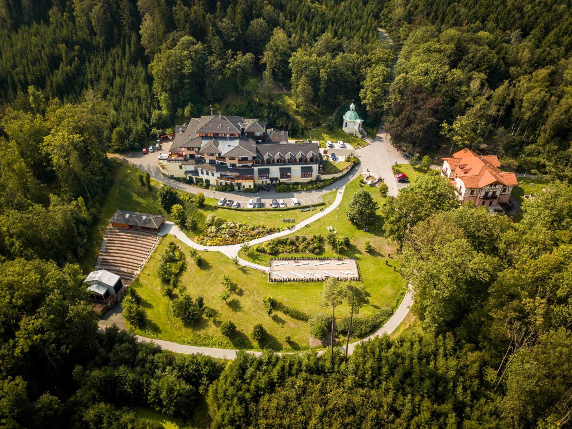 Hotel Studanka ريخنوف ناد كنيجنو المظهر الخارجي الصورة